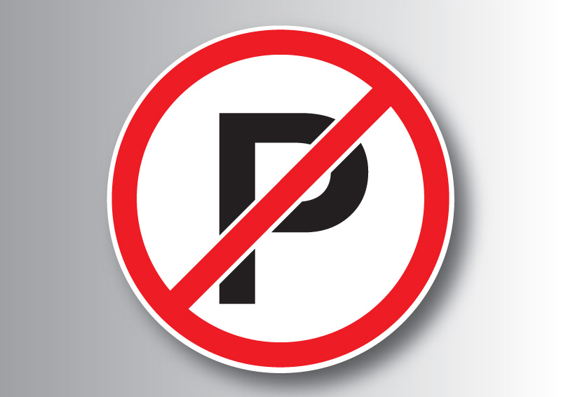 800x566 No Parking Sign