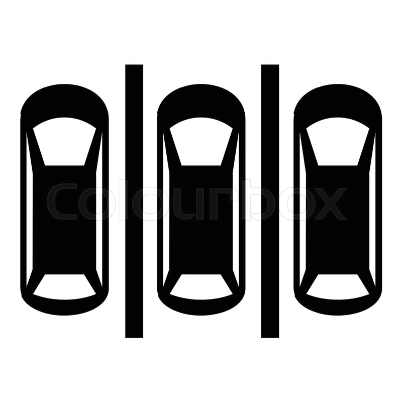 800x800 Parking Plan Icon. Simple Illustration Of Parking Plan Vector Icon