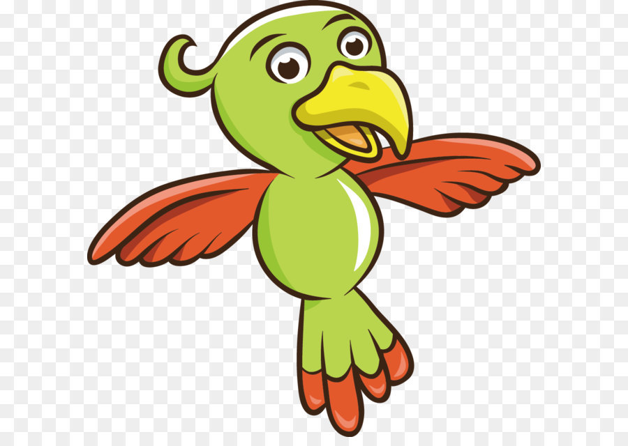 900x640 Parrot Vector Png Download