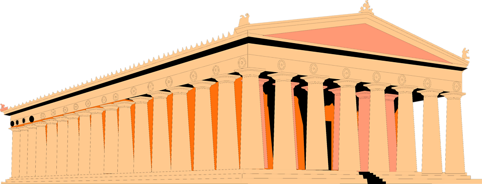 958x367 Monument Clipart Parthenon