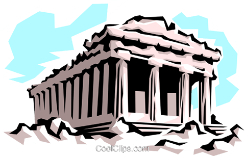 480x306 Parthenon Royalty Free Vector Clip Art Illustration Arch0035