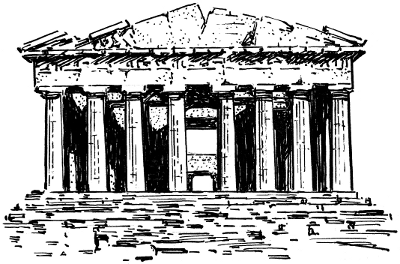 400x264 Temple Clipart Parthenon