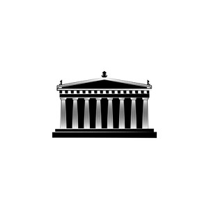 300x300 Parthenon Royalty Free Vectors