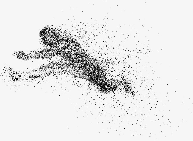650x473 Vector Particles, Granule, Character, Run Png And Vector For Free