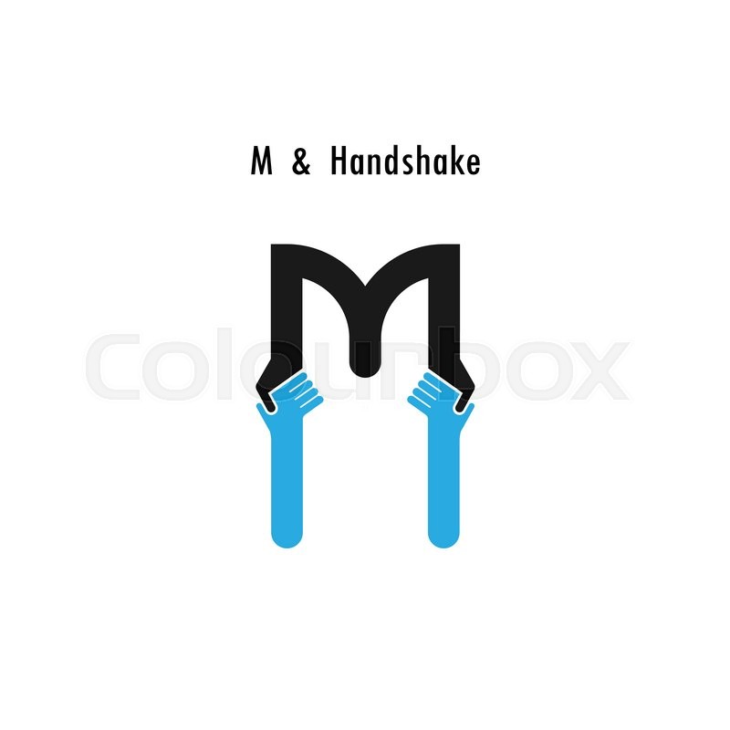 800x800 Creative M Letter Icon Abstract Logo Design Vector Template