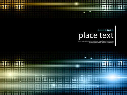 500x376 Shiny Neon Disco Party Background Vector Free Vector In Adobe