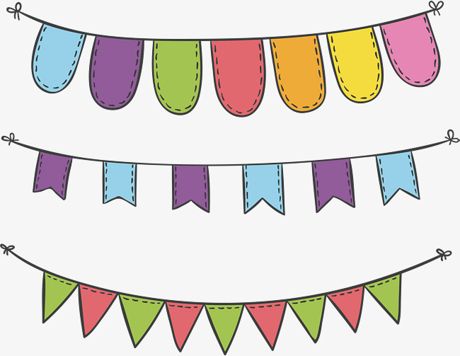 650x503 Carnival Party Decorative Banner, Party Vector, Banner Vector
