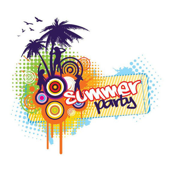570x570 Summer Party Banner