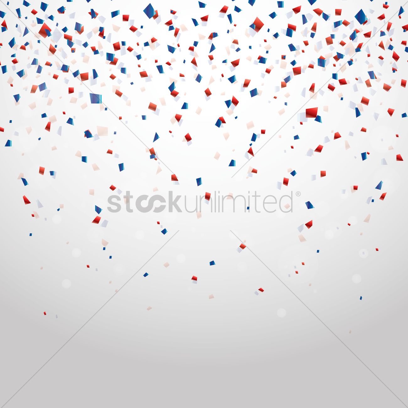 1300x1300 Party Confetti Vector Image