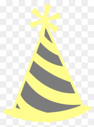 300x406 Yellow Gray Party Hat Clip Art At Clker