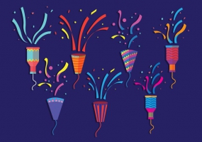 285x200 Party Popper Vector Free Vector Graphic Art Free Download (Found