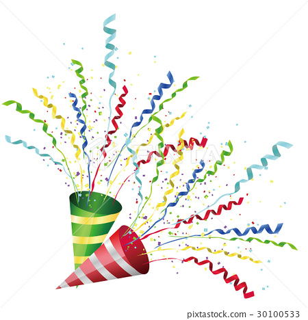 450x468 Party Popper, Vector, Vectors