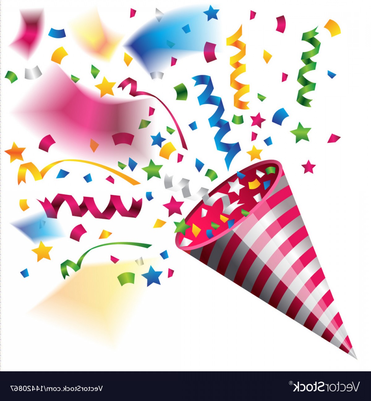 Party Popper Vector at GetDrawings | Free download