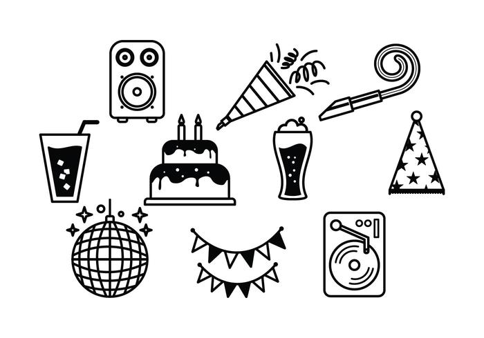700x490 Free Party Vector
