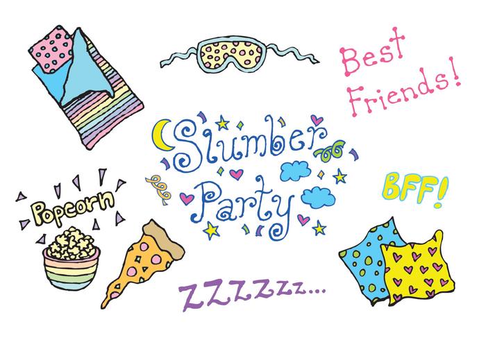 700x490 Free Slumber Party Vector Series