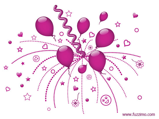 550x413 Free Vector Party Balloons Fuzzimo