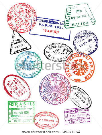 356x470 Stamp Clipart Luggage