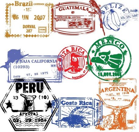 455x433 Free Passport Stamp Seal 02 Clipart And Vector Graphics