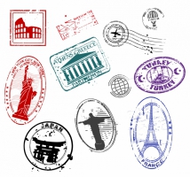 214x200 Passport Stamp Free Vector Graphic Art Free Download (Found 2,060
