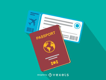344x260 Passport Vector Graphics To Download