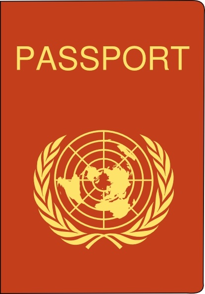 414x591 Passport Clip Art Free Vector In Open Office Drawing Svg ( .svg