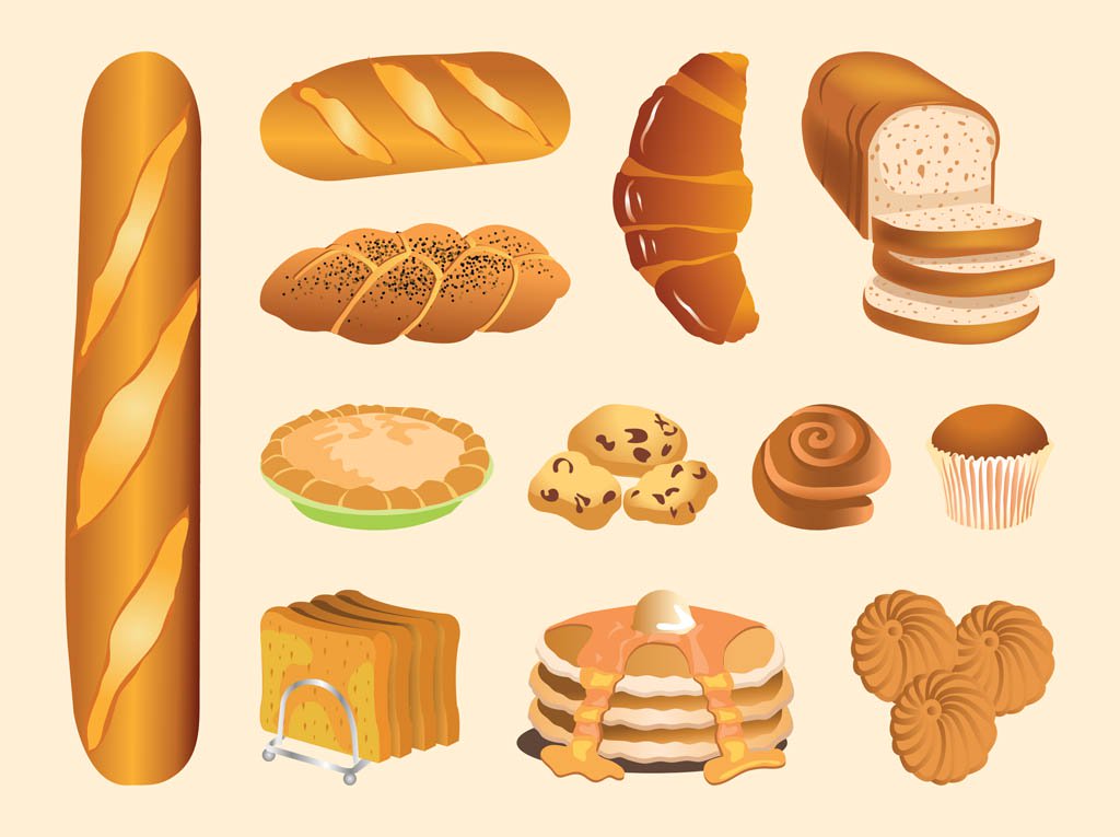 1024x765 Pastry Vectors Vector Art Amp Graphics