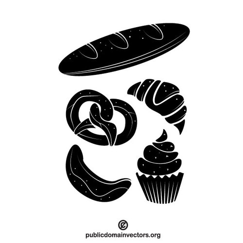 500x500 Pastry Vector Graphics Public Domain Vectors