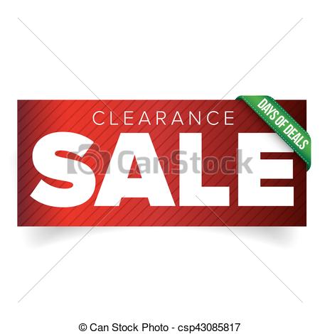 450x470 Clearance Sale Patch Vector Banner.