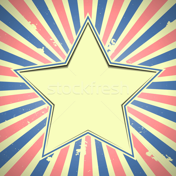 600x600 Star Patriotic Background Vector Illustration Felix Pergande