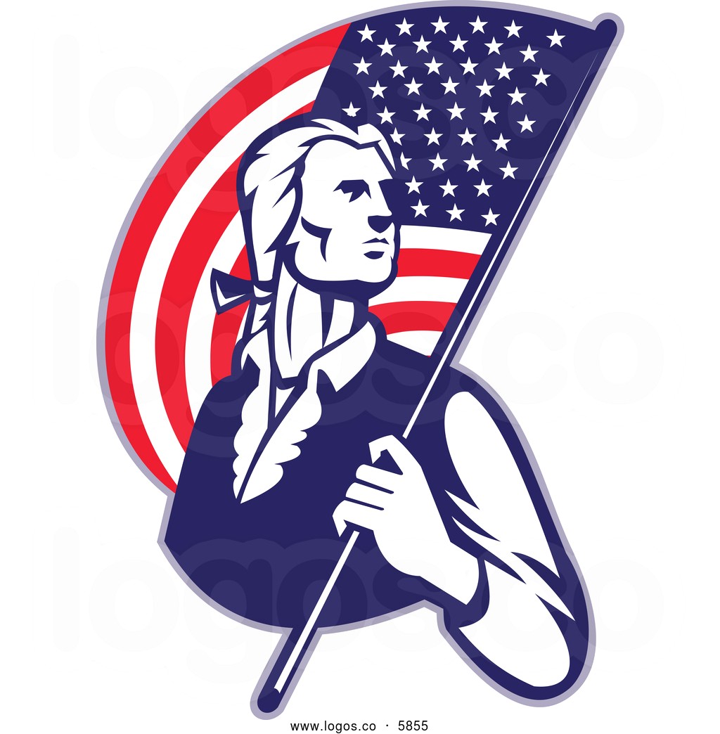 1024x1044 Patriotic Clipart Royalty Free Vector Of A Logo Man Carrying An