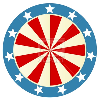 400x400 Patriotic Round Badge Vector Image Vector Artwork Of Design