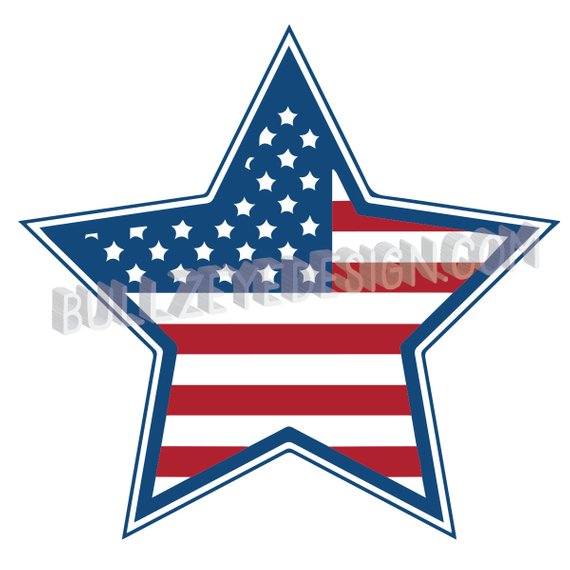 570x570 American Flag Inside Of Star Patriotic Vector Eps Vector Etsy