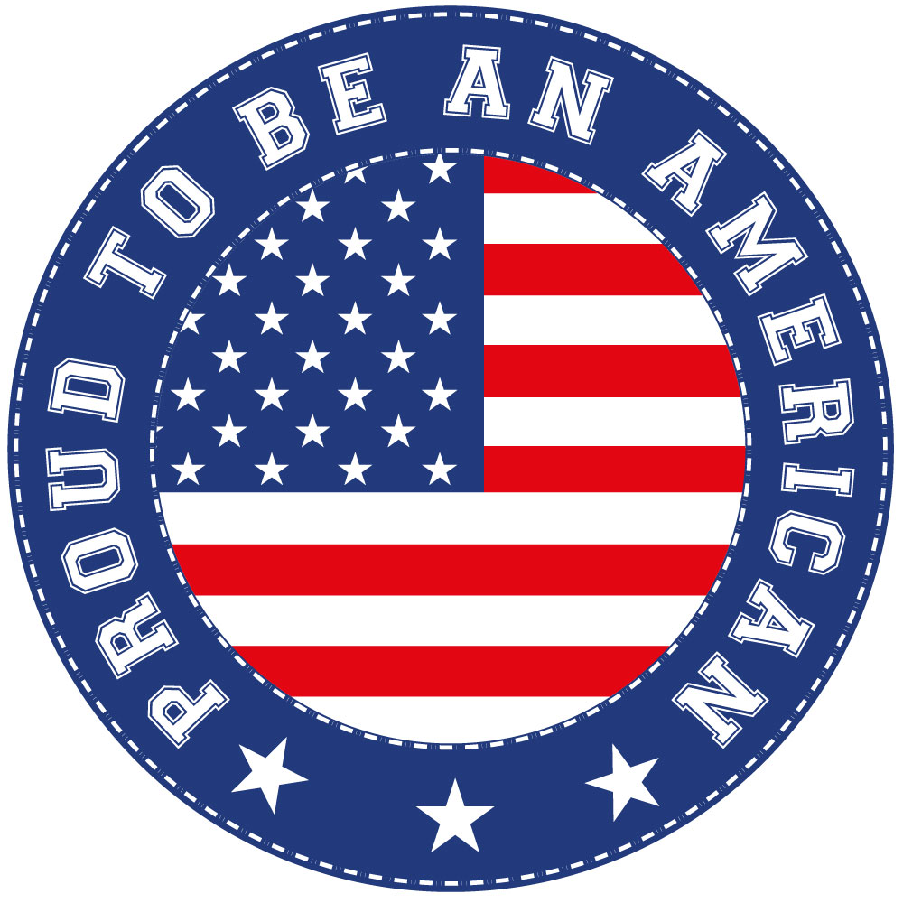 1000x1000 American Patriotic Vector Stickers Free Vector Blog