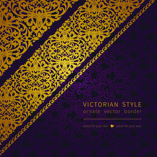 500x500 Victorian Ornate Floral Pattern Background Vector Free Vector In