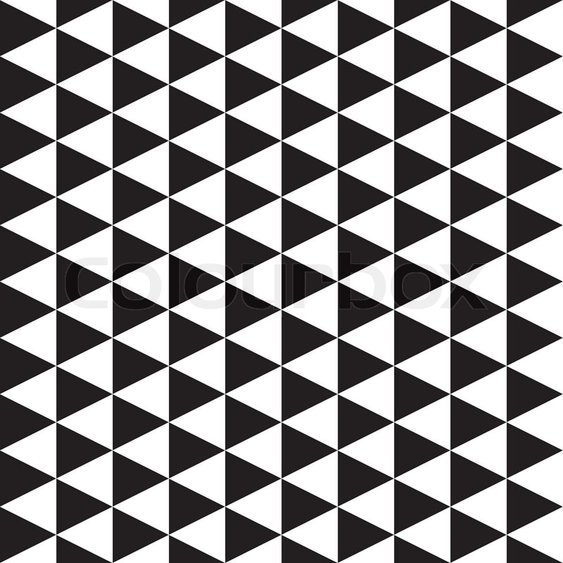 800x800 Seamless Pattern Background Triangle, Retro Vintage Design Vector