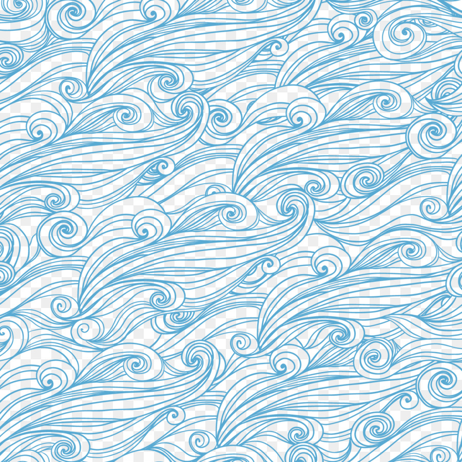 900x900 Blue Wind Wave Pattern