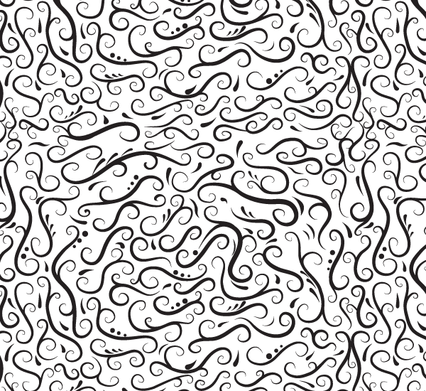 600x550 Free Floral Swirl Pattern Vector Free Download Psd Files, Vectors