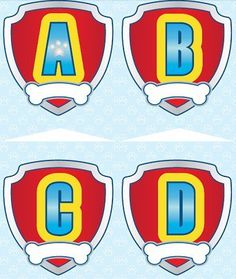 236x279 Letras Y De Paw Patrol Con Logo Para Editar Y Descargar