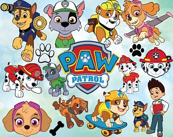 340x270 Paw Patrol Vector Etsy