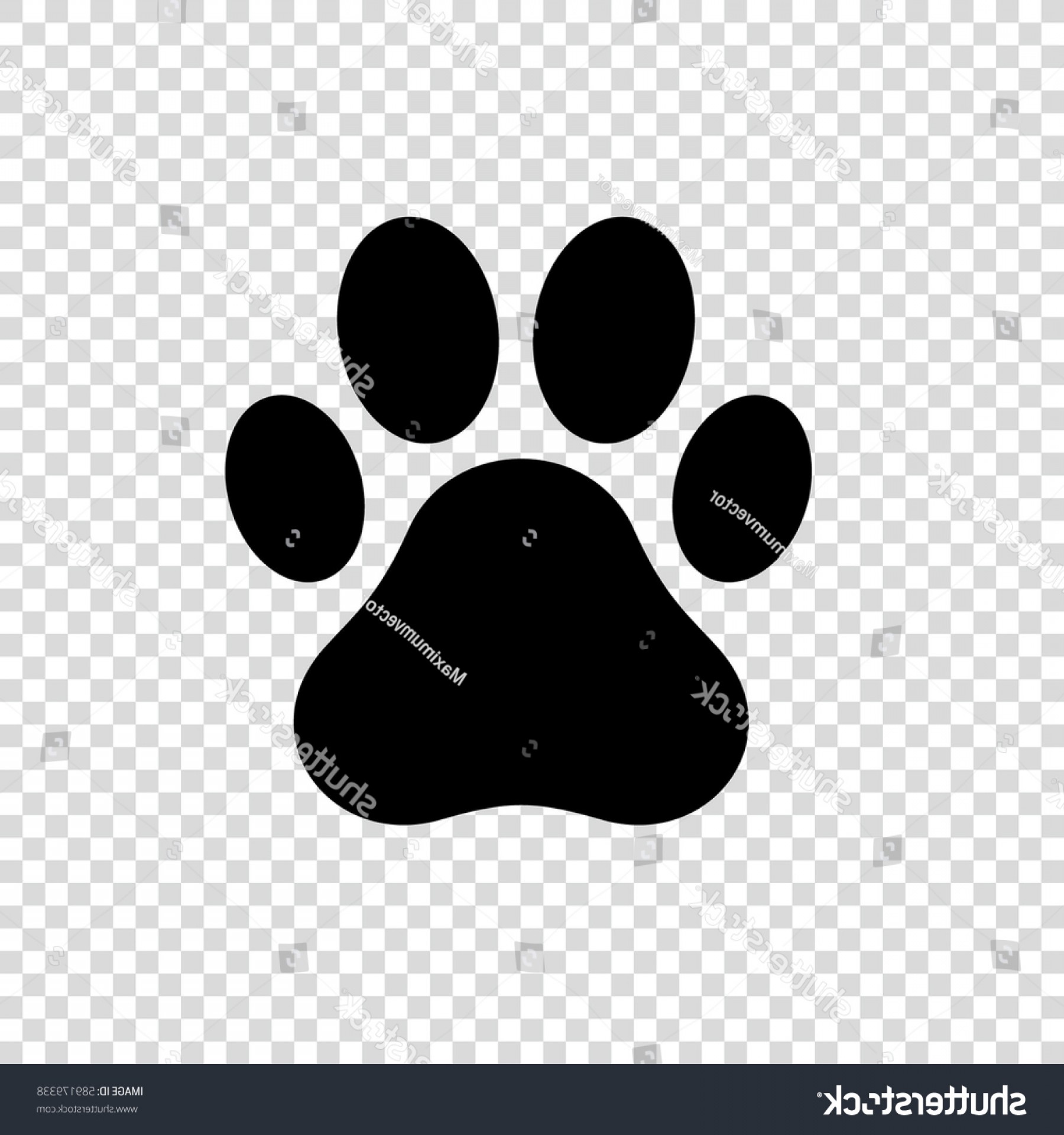 1800x1920 Dog Cat Paw Print Vector Logo Shopatcloth