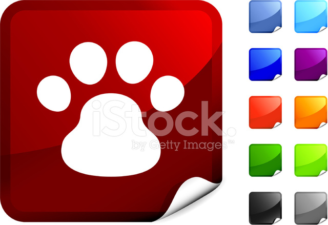640x439 Dog Paw Print Internet Royalty Free Vector Art Stock Vector