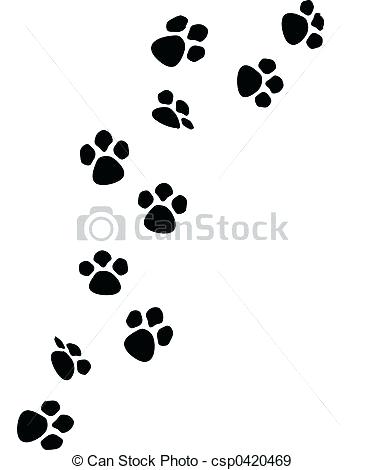 365x470 Free Clip Art Paw Prints Press Me Illustrations And Clip Art Press