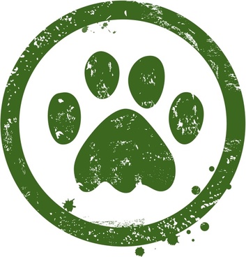 353x368 Paw Vector Free Vector Download (33 Free Vector) For Commercial