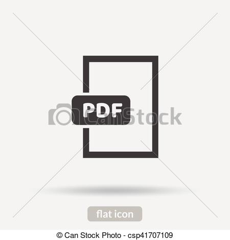 450x470 Pdf Icon, Vector Is Type Eps10.