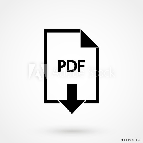 500x500 Pdf Icon Vector