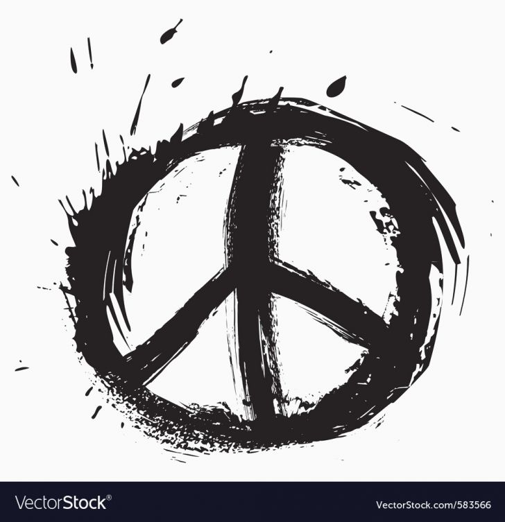 728x753 30 Fresh Gallery Of Peace Sign Vector 3axid