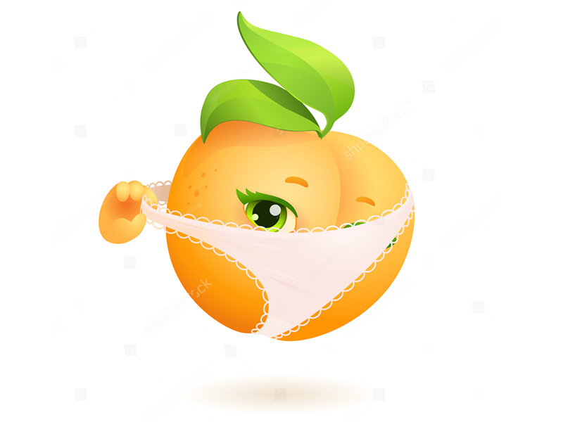800x600 Peach Emoji By Oles Kalashnik