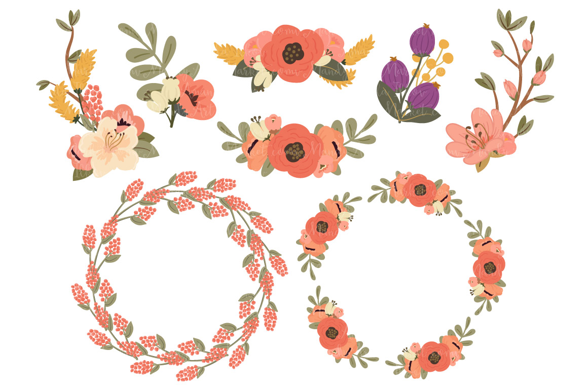 1160x772 Peach Flower Clipart Antique Flower