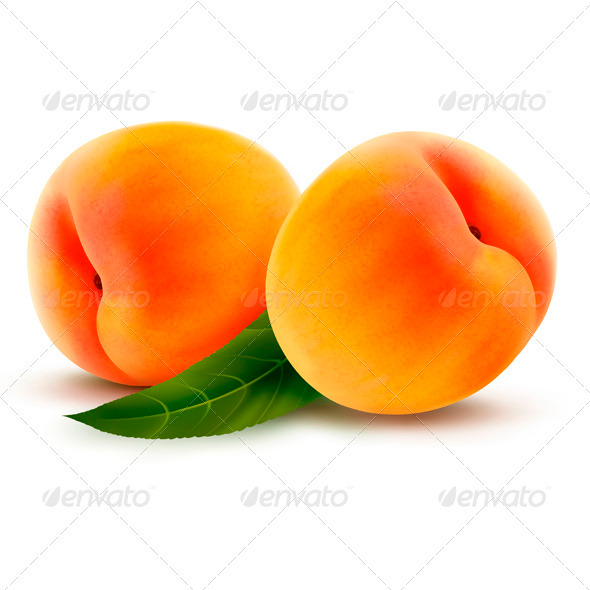 590x590 Two Fresh Peaches