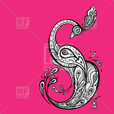400x400 Decorative Ornate Peacock Vector Image Vector Artwork Of Plants